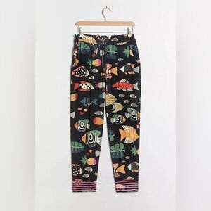 NEW! Farm Rio Sealife Fish Pants Size M $148